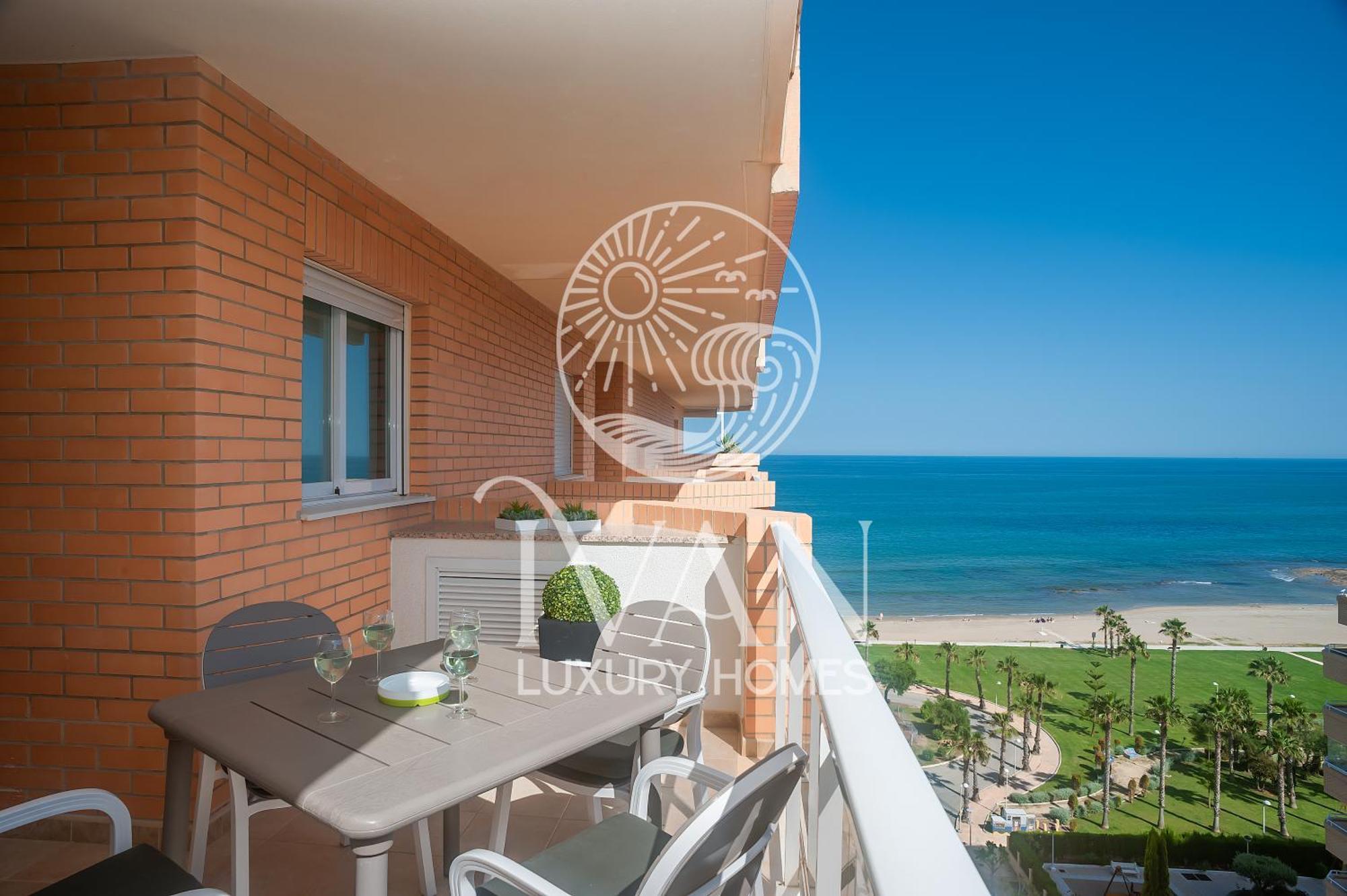 Casa Alegría - Iván Luxury Homes - 10ª Pta. - Sur - 1ª Linea de Playa El Borseral Esterno foto